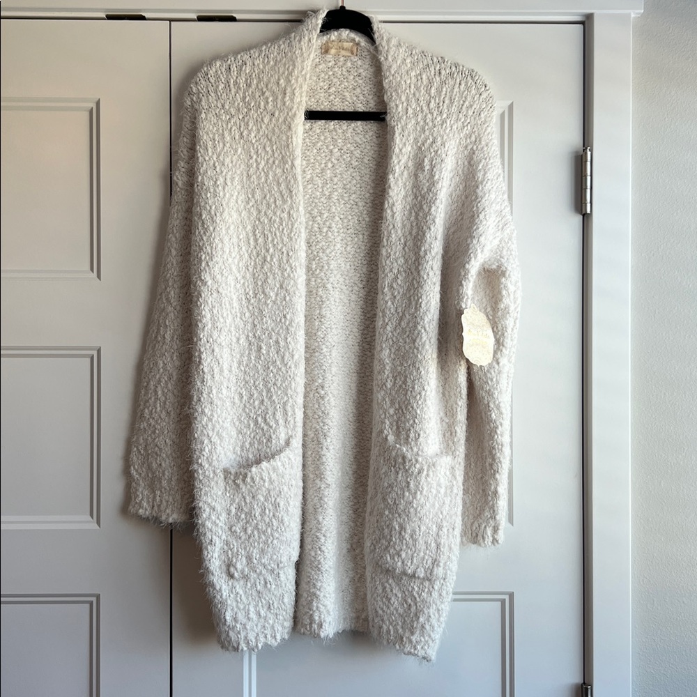 Altar'd‎ State Cream Textured Cardigan